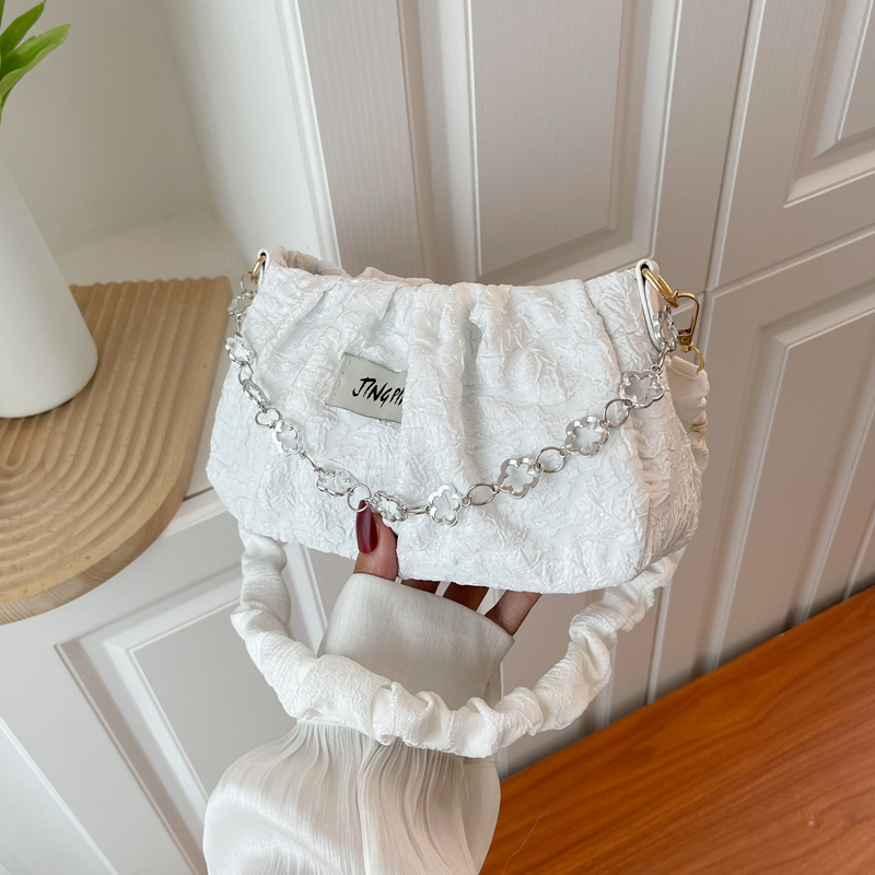 Textured Small Underarm Bag for Women - 2025 Summer Trendy Versatile Shoulder Crossbody Bag Textured Small Underarm Bag for Women - 2025 Summer Trendy Versatile Shoulder Crossbody Bag