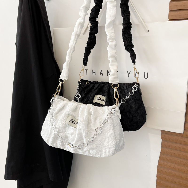 Textured Small Underarm Bag for Women - 2025 Summer Trendy Versatile Shoulder Crossbody Bag Textured Small Underarm Bag for Women - 2025 Summer Trendy Versatile Shoulder Crossbody Bag