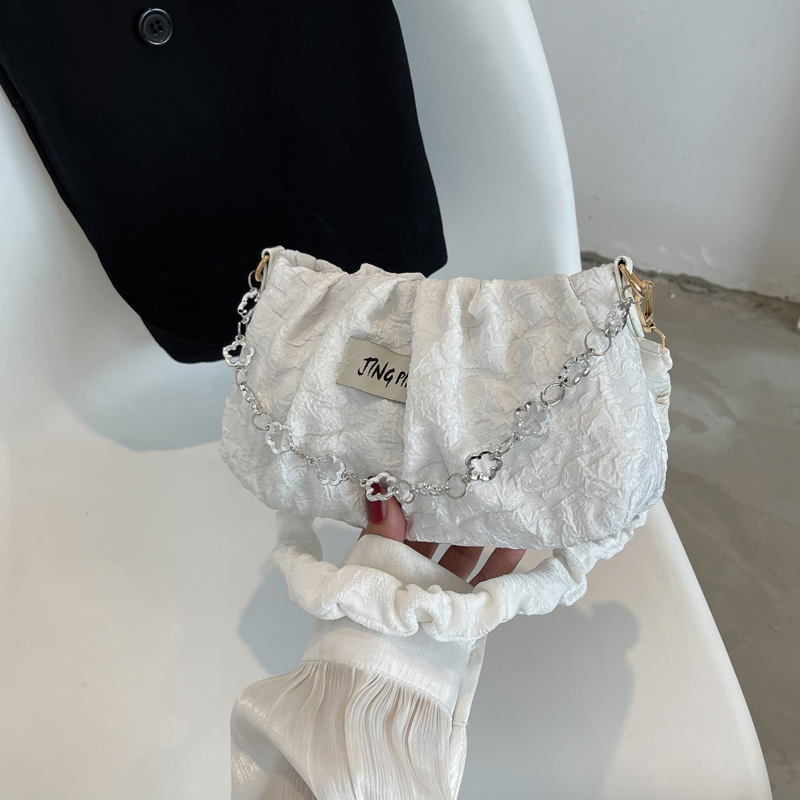 Textured Small Underarm Bag for Women - 2025 Summer Trendy Versatile Shoulder Crossbody Bag Textured Small Underarm Bag for Women - 2025 Summer Trendy Versatile Shoulder Crossbody Bag