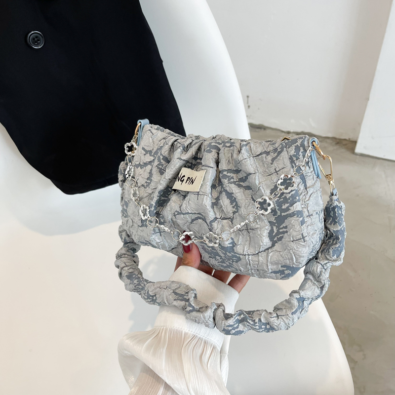 Textured Small Underarm Bag for Women - 2025 Summer Trendy Versatile Shoulder Crossbody Bag Textured Small Underarm Bag for Women - 2025 Summer Trendy Versatile Shoulder Crossbody Bag