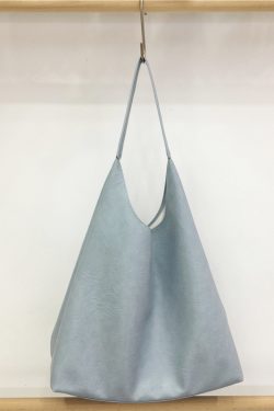 Textured Soft Leather Large Capacity Shoulder Tote Bag - 2023 Autumn/Winter Lazy Style Versatile Fashion Handbag