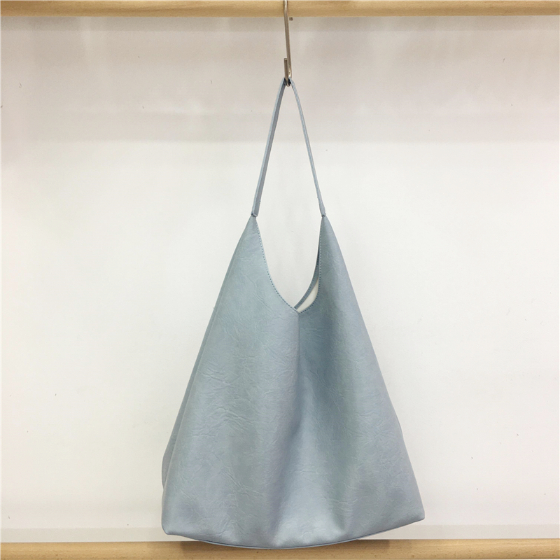 Textured Soft Leather Large Capacity Shoulder Tote Bag - 2023 Autumn/Winter Lazy Style Versatile Fashion Handbag Textured Soft Leather Large Capacity Shoulder Tote Bag - 2023 Autumn/Winter Lazy Style Versatile Fashion Handbag