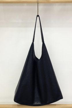 Textured Soft Leather Large Capacity Shoulder Tote Bag - 2023 Autumn/Winter Lazy Style Versatile Fashion Handbag