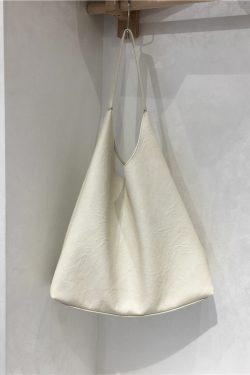 Textured Soft Leather Large Capacity Shoulder Tote Bag - 2023 Autumn/Winter Lazy Style Versatile Fashion Handbag