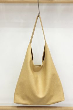 Textured Soft Leather Large Capacity Shoulder Tote Bag - 2023 Autumn/Winter Lazy Style Versatile Fashion Handbag