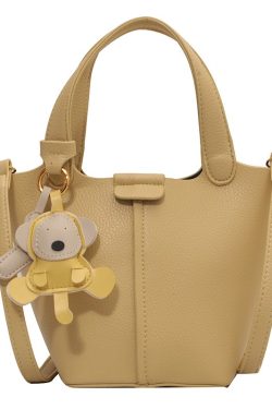 Textured Women's Handbag - Versatile Crossbody Bucket Bag for Spring/Summer 2025 Fashion