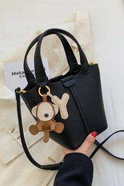 Textured Women's Handbag - Versatile Crossbody Bucket Bag for Spring/Summer 2025 Fashion