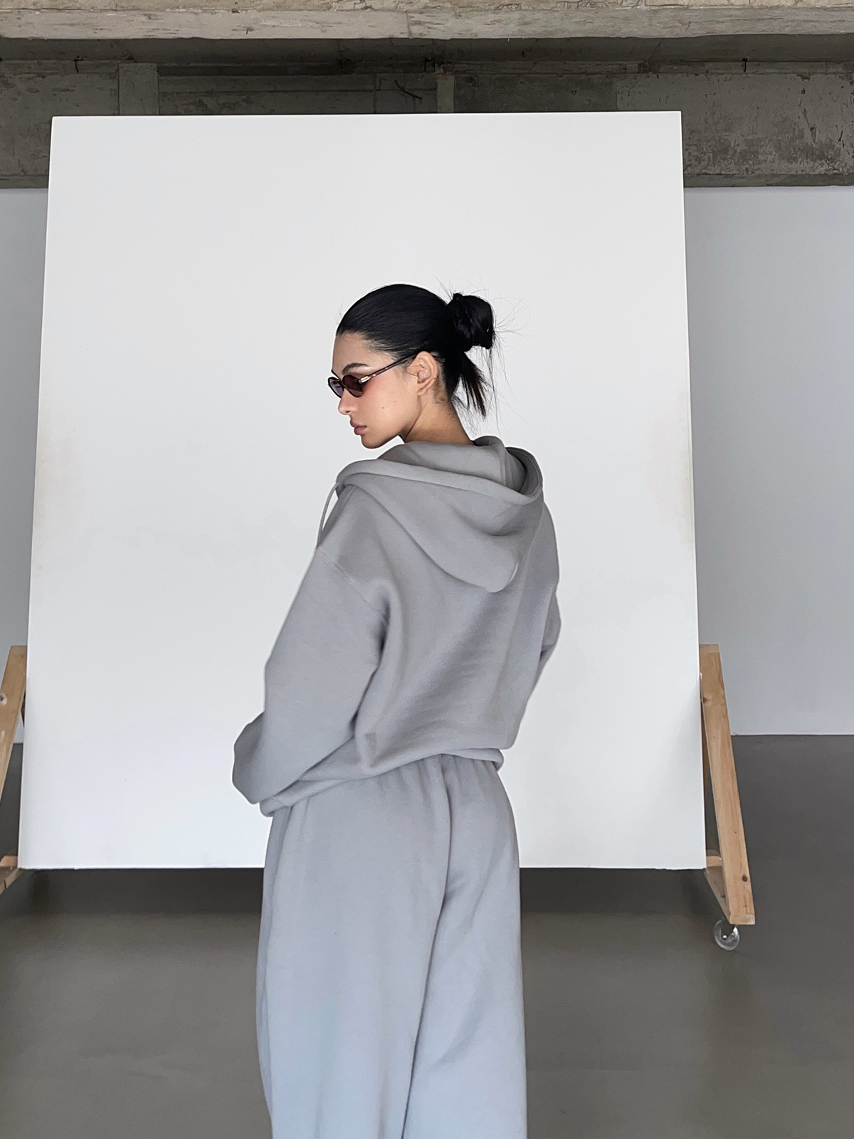 Thick Fleece V-Neck Hoodie for Cold Weather - Super Warm Loose Fit - Cozy Lazy Style - Available in 3 Colors Thick Fleece V-Neck Hoodie for Cold Weather - Super Warm Loose Fit - Cozy Lazy Style - Available in 3 Colors