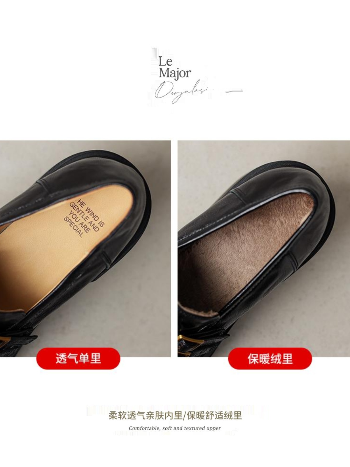 Thick-Soled High Heeled Loafers for Women - Sheepskin Buckle Design, 2025 Summer Style, Trendy Footwear, Chic Comfort Thick-Soled High Heeled Loafers for Women - Sheepskin Buckle Design, 2025 Summer Style, Trendy Footwear, Chic Comfort