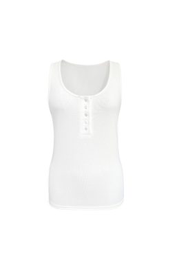 Three-Color Henley Neck Sleeveless Vest - Casual Summer Top, Stylish Layering Piece, Versatile Fashion Essential