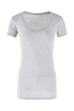 Three-Color Sheer Loose U-Neck T-Shirt - Short Sleeve Thin Top for Effortless Casual Style