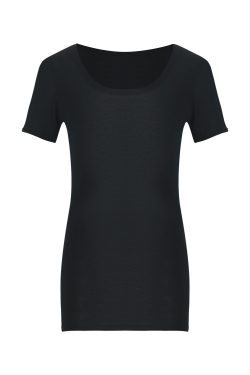 Three-Color Sheer Loose U-Neck T-Shirt - Short Sleeve Thin Top for Effortless Casual Style