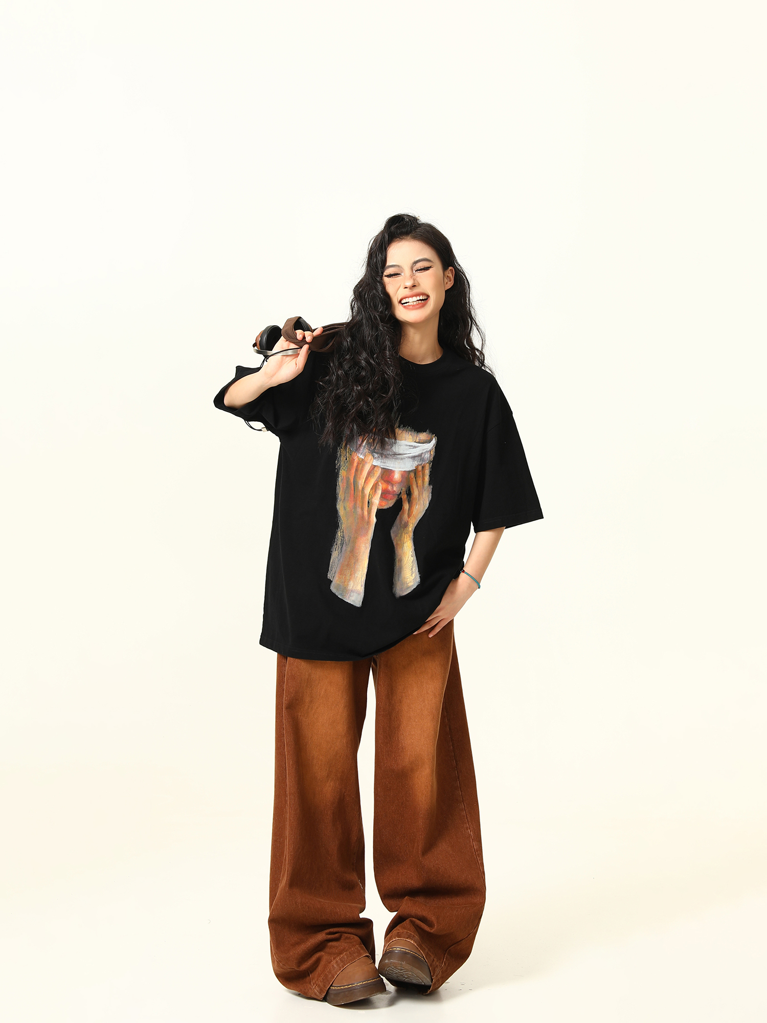 Trendy American Street Style Printed Short-Sleeve T-shirt for Men and Women - Hip-Hop Summer Unisex Fashion Top Trendy American Street Style Printed Short-Sleeve T-shirt for Men and Women - Hip-Hop Summer Unisex Fashion Top