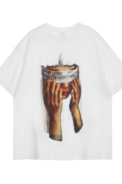 Trendy American Street Style Printed Short-Sleeve T-shirt for Men and Women - Hip-Hop Summer Unisex Fashion Top