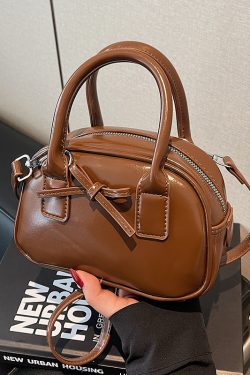 Trendy Bowknot Steamed Bun Handbag for Women - Versatile Small Tote & Shoulder Crossbody Bag for 2025 Fashion