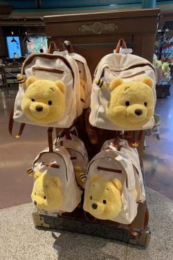 Trendy Cartoon Winnie the Pooh Plush Backpack - Large Capacity Shoulder Bag for School, Autumn and Winter Fashion