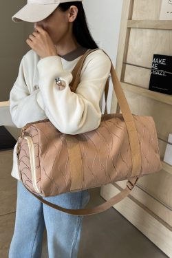 Trendy Casual Lightweight Summer Travel Handbag - Perfect for Short Trips & Fitness Activities