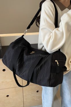 Trendy Casual Lightweight Summer Travel Handbag - Perfect for Short Trips & Fitness Activities