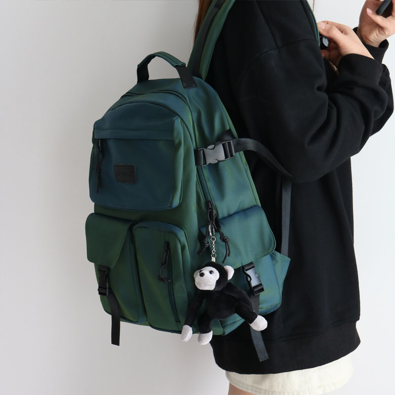 Trendy Colorful Backpack for Men and Women - Fashionable Double-Shoulder School Bag for Students, Perfect for Elementary and Middle School Trendy Colorful Backpack for Men and Women - Fashionable Double-Shoulder School Bag for Students, Perfect for Elementary and Middle School