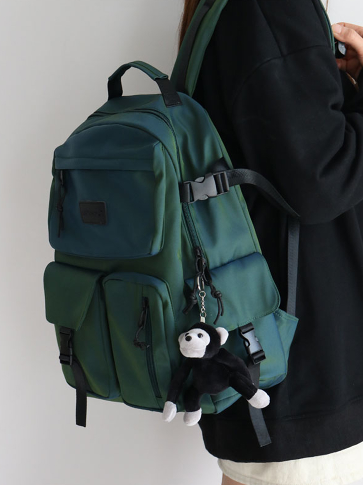 Trendy Colorful Backpack for Men and Women - Fashionable Double-Shoulder School Bag for Students, Perfect for Elementary and Middle School Trendy Colorful Backpack for Men and Women - Fashionable Double-Shoulder School Bag for Students, Perfect for Elementary and Middle School