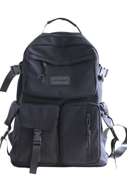 Trendy Colorful Backpack for Men and Women - Fashionable Double-Shoulder School Bag for Students, Perfect for Elementary and Middle School