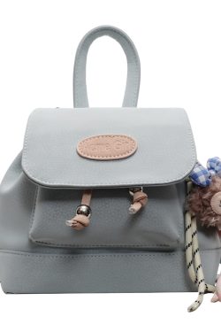 Trendy Dual-Use Small Backpack for Women - Stylish High-End Design with Contrasting Colors, Perfect for 2025 Fashion