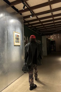 Trendy Earth Tone Camouflage Loose Tapered Pants - Playful Street Fashion Inspired by 90s and Y2K Styles