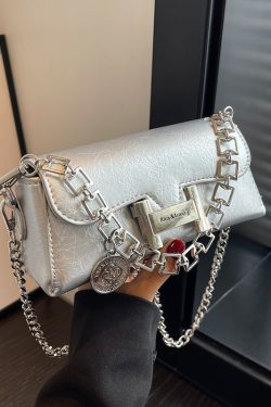 Trendy High-End Chain Small Square Shoulder Crossbody Bag for Women - 2025 Fashion Design, Chic Mini Bag