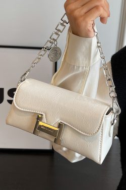 Trendy High-End Chain Small Square Shoulder Crossbody Bag for Women - 2025 Fashion Design, Chic Mini Bag