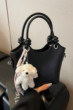 Trendy High-End Small Shoulder Crossbody Bag for Women, 2025 Niche Design Letter Print Vegetable Basket Style