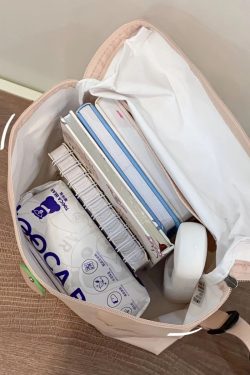 Trendy Korean Casual Large Capacity Nylon Canvas Backpack Tote Bag for Women - 2023 Fashion Essential