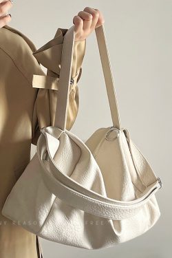 Trendy Korean Style Women's Large Capacity Shoulder Crossbody Bag - Casual Versatile High-End Fashion 2024