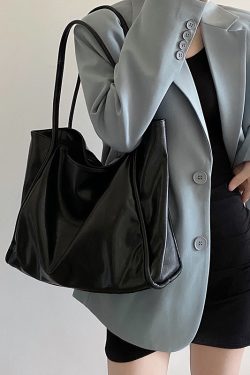 Trendy Large Capacity Tote Bag for Women - Casual Underarm Shoulder Bag for Classes & College Students - 2024 Fashion Essential