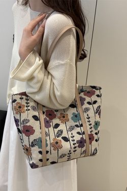 Trendy Large Capacity Tote Bag for Women, Korean Style Shoulder Bag, Versatile High-End Commuting Bag for Summer 2025