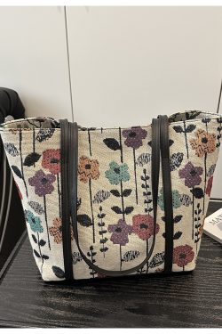 Trendy Large Capacity Tote Bag for Women, Korean Style Shoulder Bag, Versatile High-End Commuting Bag for Summer 2025