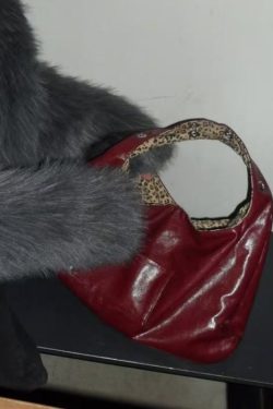 Trendy Leopard Print Large Capacity Tote Bag for Women, Soft Leather Underarm Commuter Shoulder Handbag, 2025 Fashion Essential