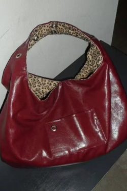 Trendy Leopard Print Large Capacity Tote Bag for Women, Soft Leather Underarm Commuter Shoulder Handbag, 2025 Fashion Essential