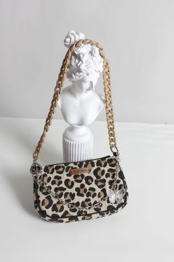 Trendy Leopard Print Zebra Pattern Crossbody Phone Bag for Women - Cute Underarm Bag for Spring and Summer 2022 Fashion
