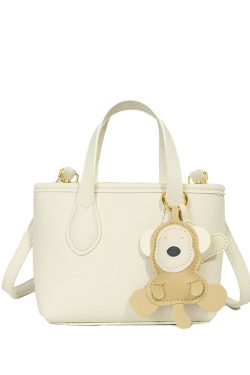 Trendy Lychee Pattern Handheld Bucket Bag 2025 - Versatile Small Crossbody Shoulder Bag for Women