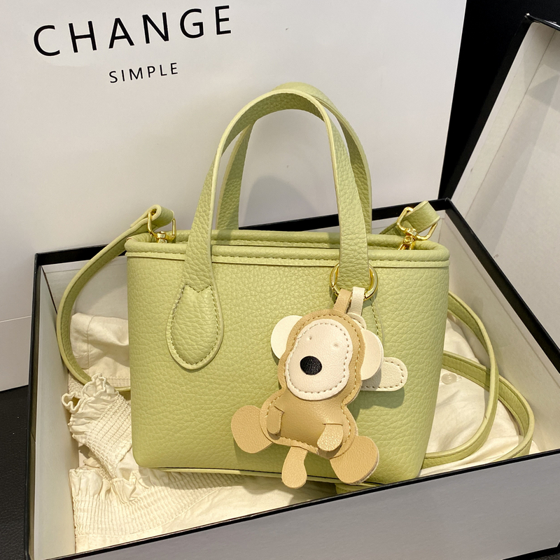 Trendy Lychee Pattern Handheld Bucket Bag 2025 - Versatile Small Crossbody Shoulder Bag for Women Trendy Lychee Pattern Handheld Bucket Bag 2025 - Versatile Small Crossbody Shoulder Bag for Women