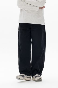 Trendy Men's Workwear Casual Pants with Three-Dimensional Cutting and Pockets - Brown Long Pants for a Stylish Look