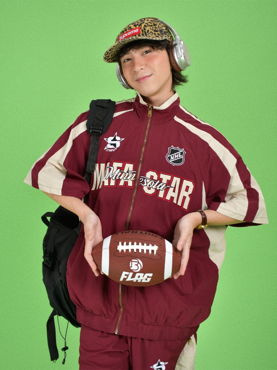 Trendy Military Style Windbreaker Sports Suit for Couples - Retro Casual Two-Piece Set for Summer Fashion Trendy Military Style Windbreaker Sports Suit for Couples - Retro Casual Two-Piece Set for Summer Fashion