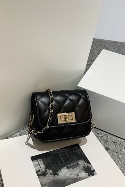 Trendy Mini Chain Crossbody Bag for Women - Versatile Small Square Shoulder Bag for Summer 2025 Fashion