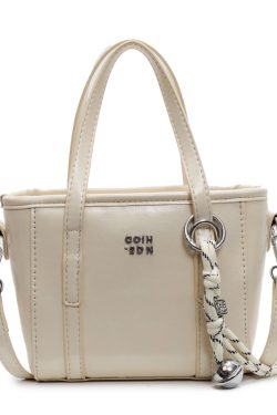 Trendy Mini Handbag for Women - Casual Tote Bucket Bag, Vegetable Basket Design, 2025 Fashion Crossbody Shoulder Bag