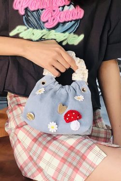 Trendy Mini Pleated Handheld Crossbody Bag for Women - Round Ring Design, Summer 2022 Fashion Accessory