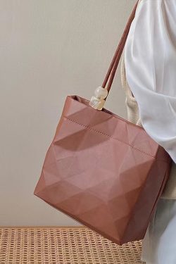 Trendy Minimalist Beaded Tote Bag for Women - Versatile Shoulder and Underarm Bag for Autumn/Winter 2023