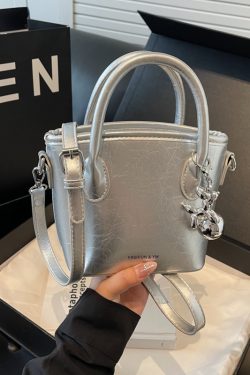 Trendy Minimalist Bucket Bag - High-End Casual Tote & Versatile Crossbody Bag for 2025 Fashionistas