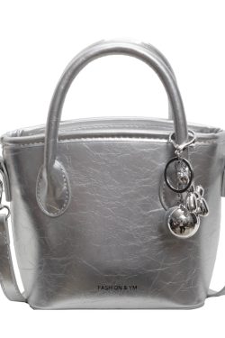 Trendy Minimalist Bucket Bag - High-End Casual Tote & Versatile Crossbody Bag for 2025 Fashionistas