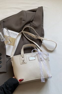 Trendy Minimalist Women's Bucket Tote Bag - Stylish High-End Crossbody Handbag for 2025 Fashion