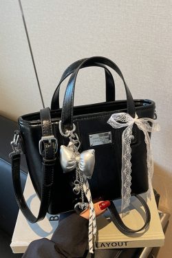 Trendy Minimalist Women's Bucket Tote Bag - Stylish High-End Crossbody Handbag for 2025 Fashion